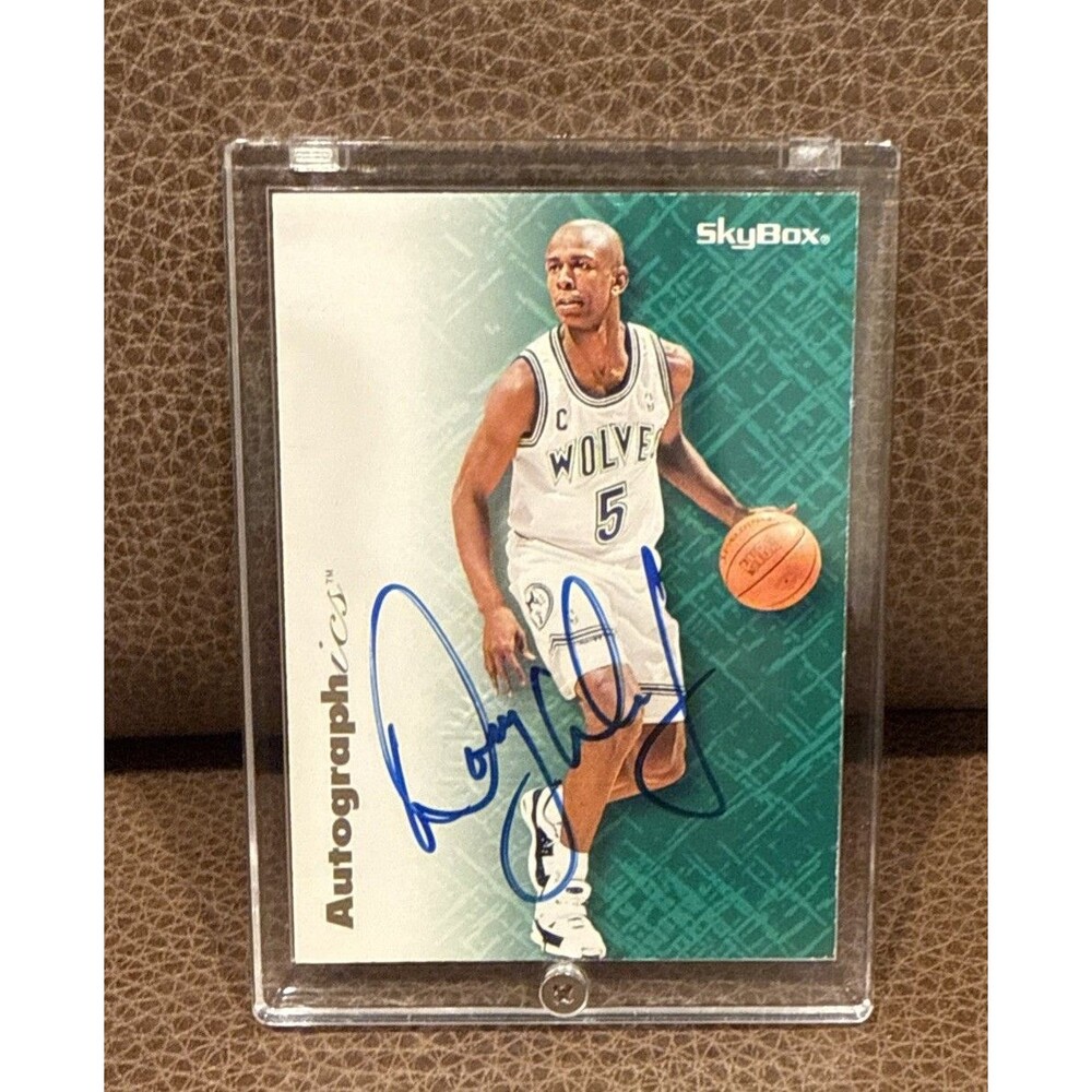 Doug West 1996-97 Skybox Premium Autographics Auto Rare Wolves LPJL Autographed